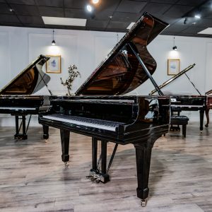 REBUILT 1934 Steinway L Grand Onyx/Sterling | 278748