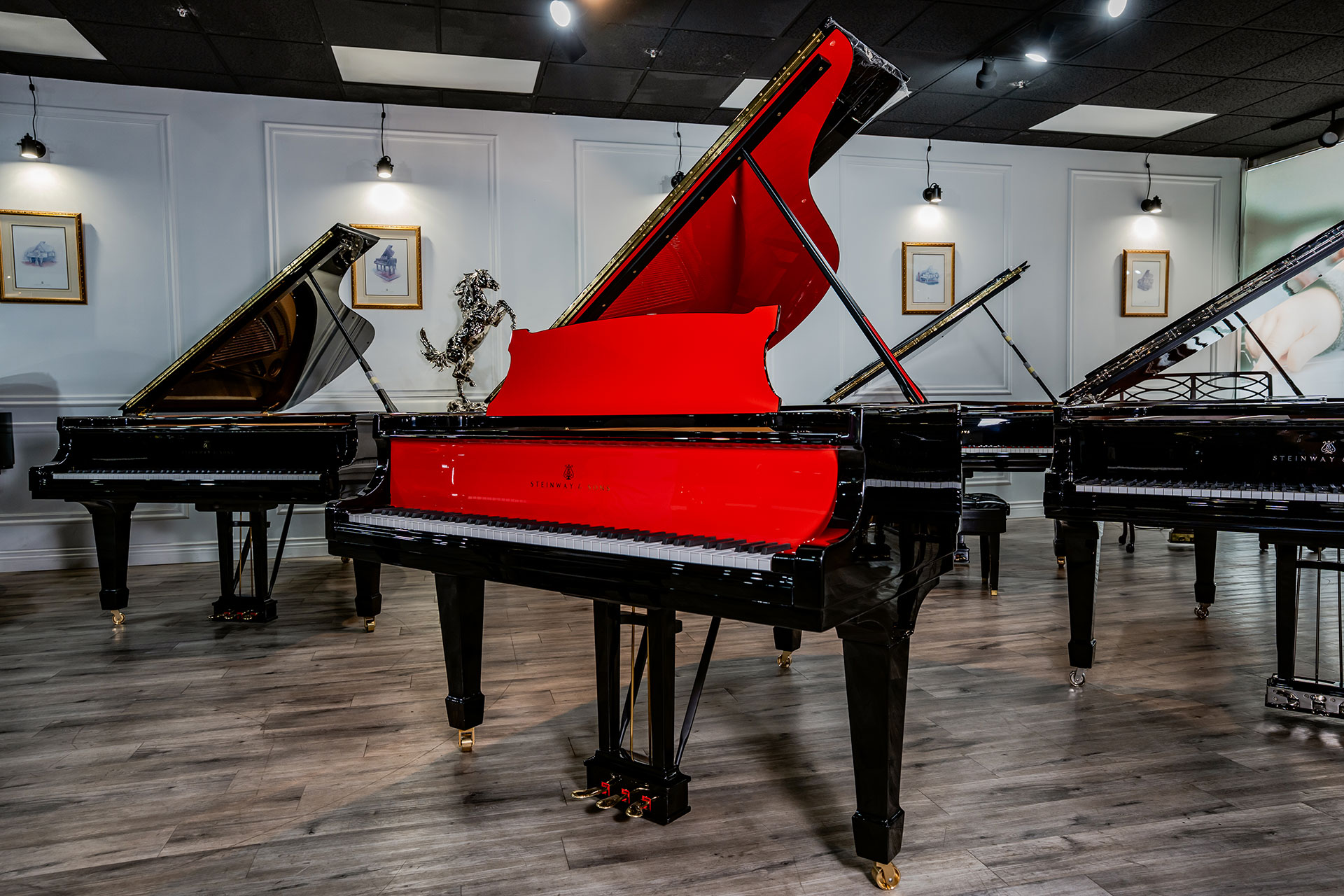 Steinway O EP/Red Pops 141237 PianoNation Delivering Pianos and Player Systems to Clients Around the Nation pianonation.com